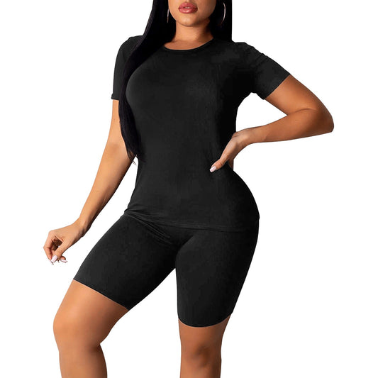 The Blackness Women's Short Yoga Set - LoveLand Productions