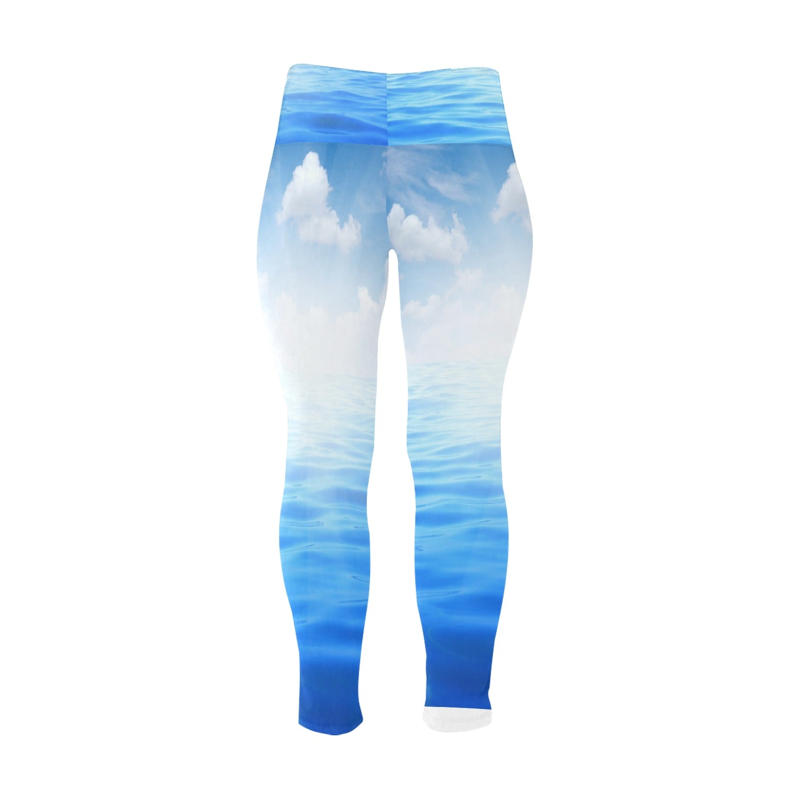 Women's High Waist Leggings(Plus Size)(ModelL45) - LoveLand Productions