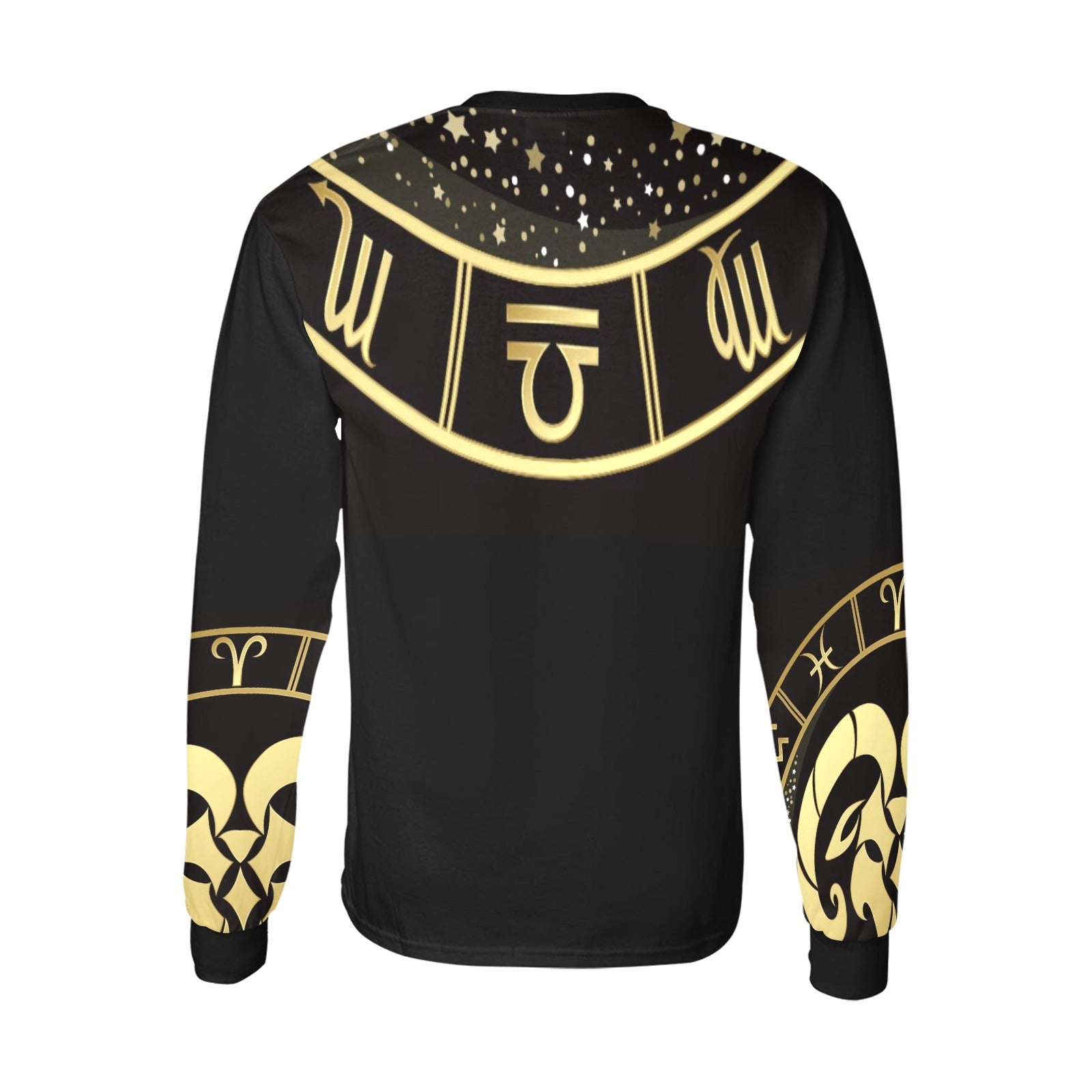 Zodiac Cancer Men's Long Sleeve T-shirt(ModelT51) - LoveLand Productions