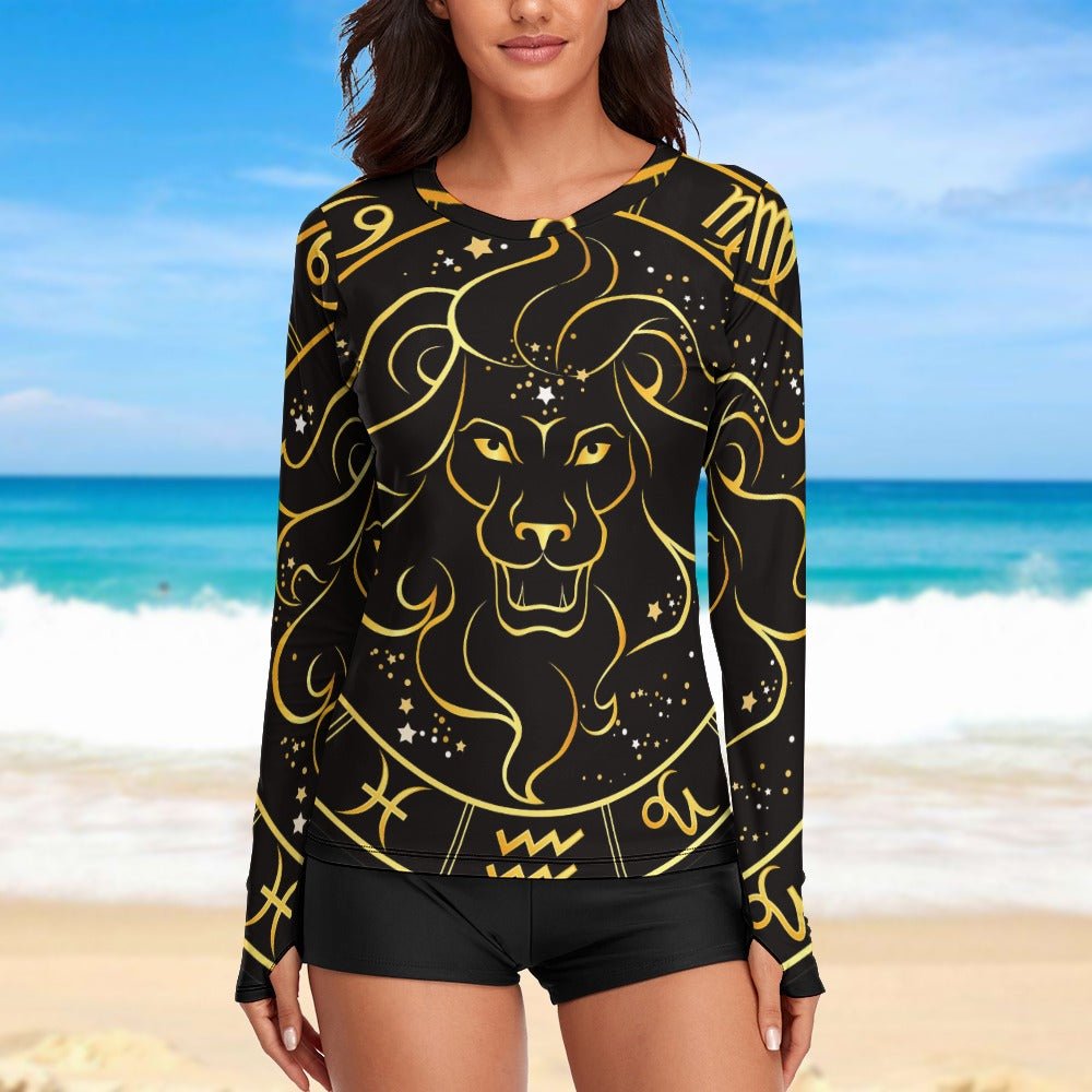 Zodiac Leo Women's Long sleeve T-shirt - LoveLand Productions