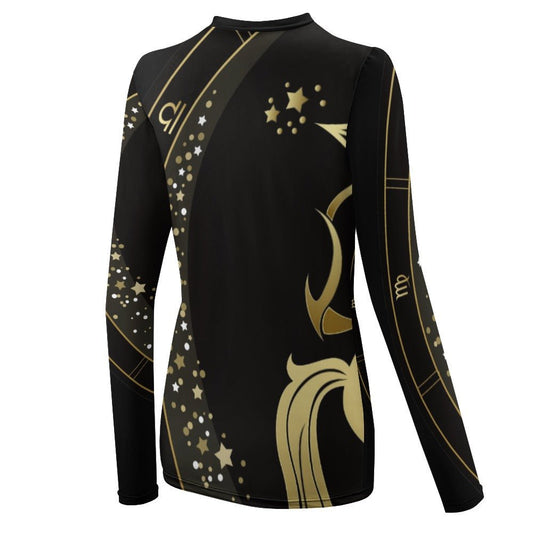 Zodiac Sign Sagittarius Women's Long Sleeve T-Shirt - LoveLand Productions