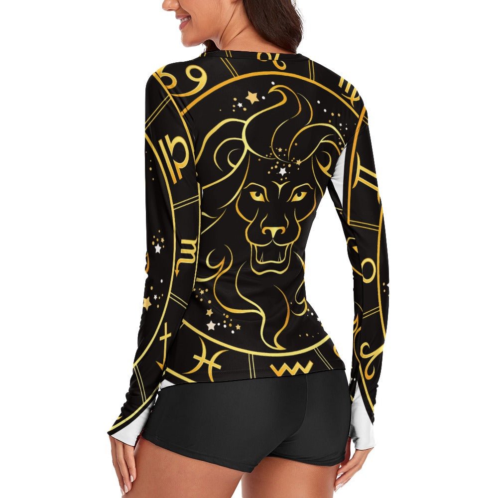 Zodiac Sign Virgo Women's Long Sleeve T-Shirt - LoveLand Productions